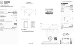 3 Carat E VS1 Emerald Lab Grown Diamond, IGI Certified - GPX Diamonds - Image 2