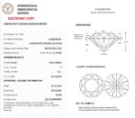 F-VS1, Round 3 Carat Lab Grown diamond - IGI Certified - Image 2