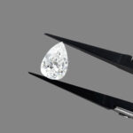 Pear cut diamond, 2 carat Pear shape Diamond