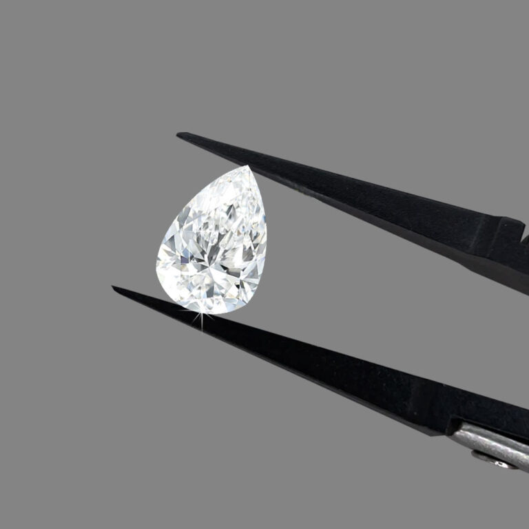 Pear cut 5.05 Carat Diamond