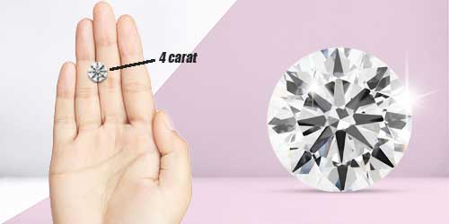 4 Carat Round Diamond