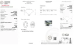 1.00 Carat CVD OVAL shape lab grown diamond D VVS2 IGI Certified - Image 2