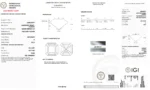 4.09 Carat CVD ASSCHER shape lab grown diamond D VVS2 IGI Certified - Image 2