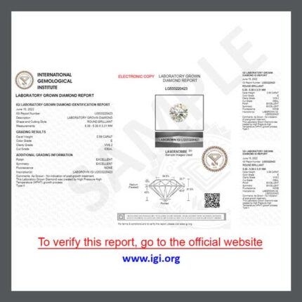 1.04 Carat E VS1 Emerald Lab Grown Diamond, IGI Certified - GPX Diamonds - Image 2