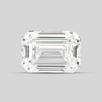 10.01 Carat CVD EMERALD shape lab grown diamond E VVS2 IGI Certified
