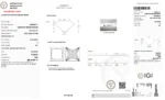 Princess Cut 2.05 ct Diamond | E, VS2 IGI certified Lab Grown Diamond - Image 2