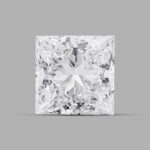 Princess cut 1.70 Carat Diamond, 0.52 Carat PRINCESS cut diamond