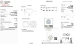 CUSHION cut 1.60 Ct Man Made Diamond (D, VVS2) IGI Certified - Image 2