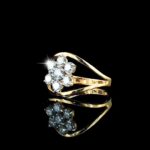 Luxurious Rose Gold Ring Featuring  Lab Grown Diamond for Women - Image 2