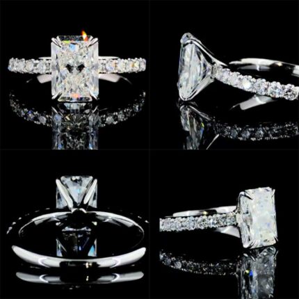 3 Carat Radiant Diamond Ring