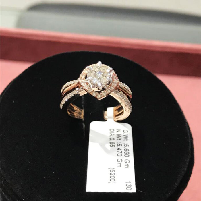 Vintage Rose Gold Engagement Rings