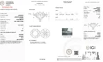 10.37 carat diamond solitaire (10.37ct Round ) F , SI1 IGI certified - Image 2