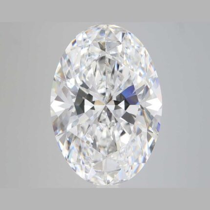 7 ct oval lab diamond