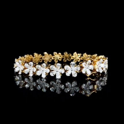 Pear Cut Diamond Bracelet