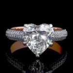 Heart Shaped 2 Carat Diamond Ring