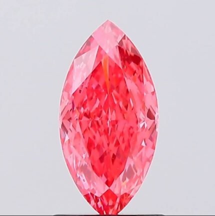 1.05 Carat VS1 Marquise Shape Vivid Pink