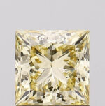 1.07 Carat VS1 Princess Fancy Yellow