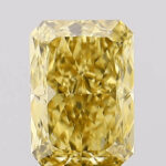 2 Carat Radiant Intense Yellow