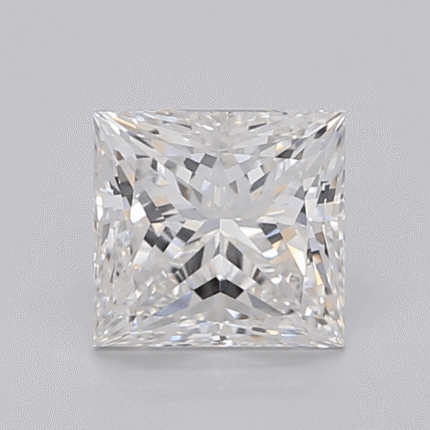 3.07 Carat VS2 Clarity F Princess Cut