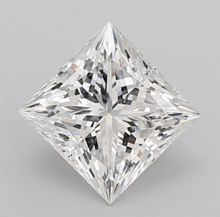 3.75 Carat E VS1 Clarity Princess Cut