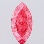 4.01 Carat Vivid Pink VS1 Marquise Shape