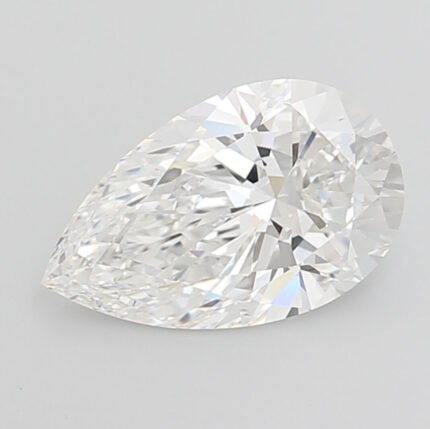 5.03 Carat VS1 Clarity E Color Pear Shape