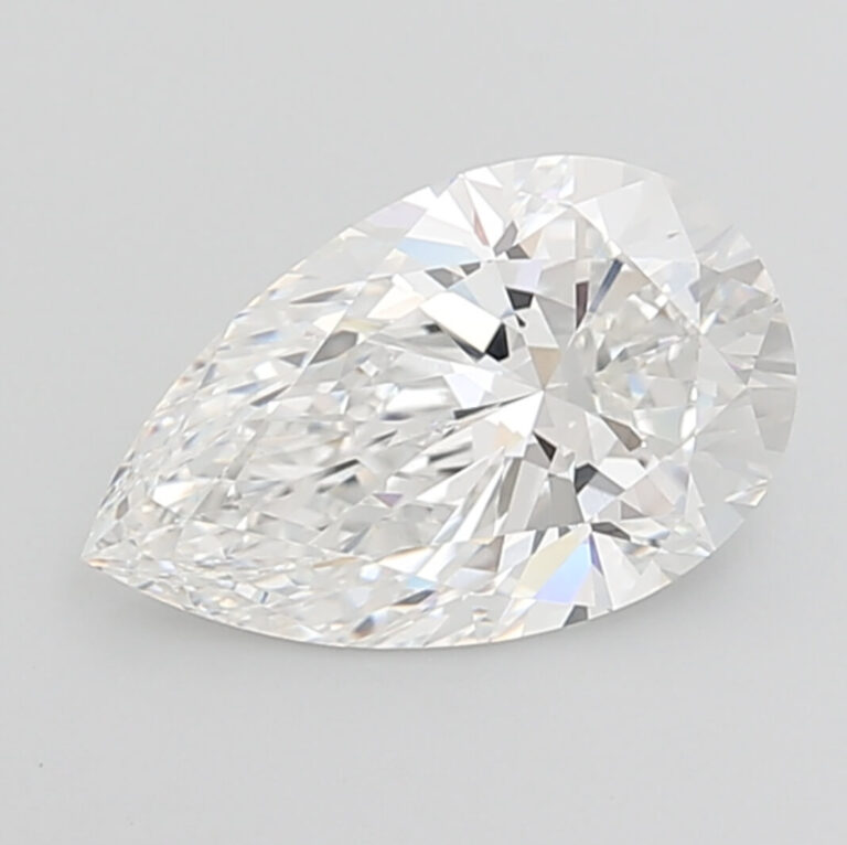 5.03 Carat VS1 Clarity E Color Pear Shape