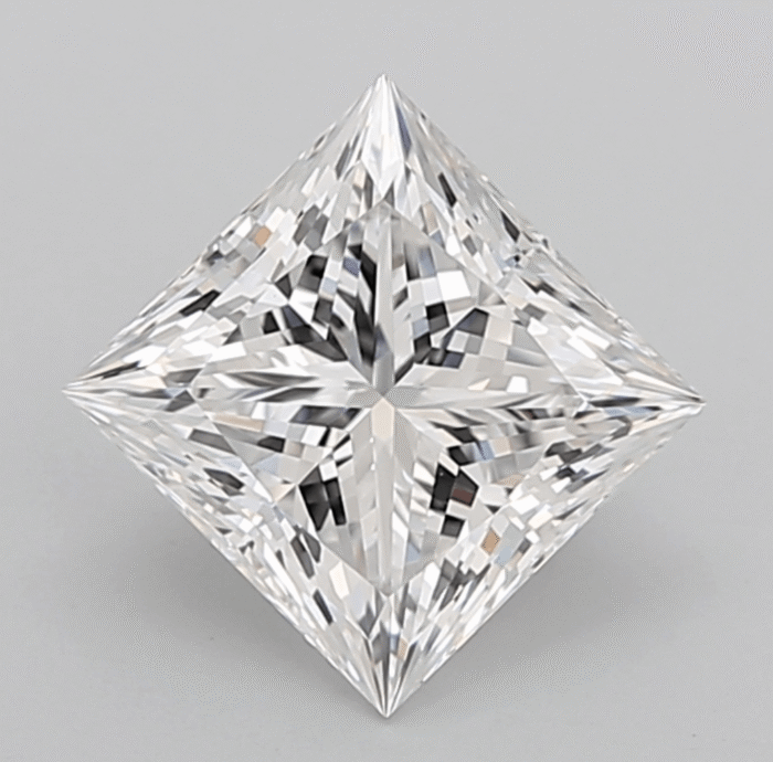 5.10 Carat VS1 E Color Princess Cut