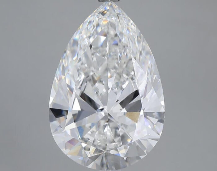 6 Carat VS1 Clarity E Color Pear Shape