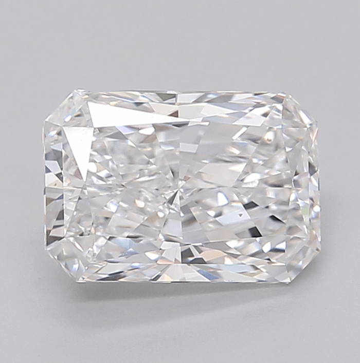 3 Carat E Color VS1 Radiant Shape