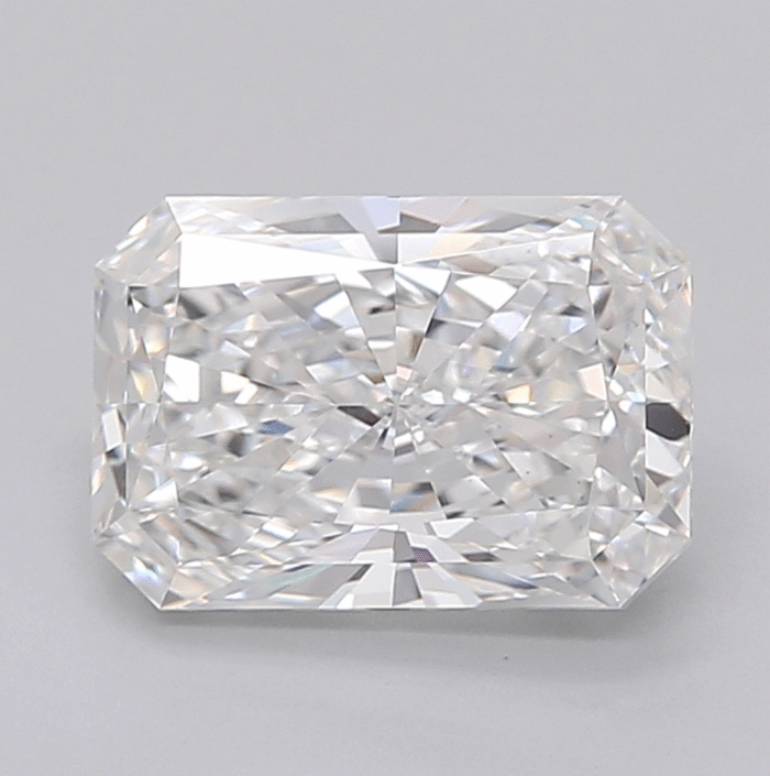 F Color 3 Carat Radiant Shape