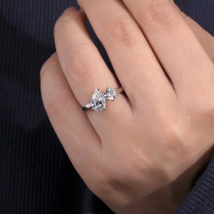 Double Diamond Ring