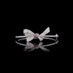 Delicate Diamond Bow Bracelet