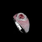 Pink Gemstone Ring of Love