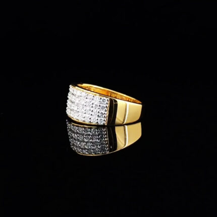 Majestic Multi-Row Diamond Ring