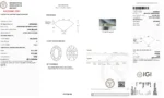 2.52 Ct Oval Shape Lab Grown Diamond | D VVS2 | IGI Certified Brilliance - Image 2