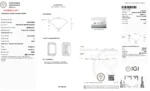 5.05 Ct Emerald Cut Lab Grown Diamond   E Color VVS2 | IGI Reported - Image 2