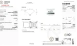 5.51 Ct Princess Cut Lab Grown Diamond | E VVS2 | IGI Certified - Image 2