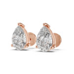 Pear Cut Diamond Earrings for Women – Premium Sparkle - Image 3