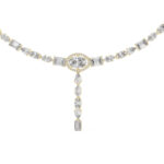 Heirloom Elegance Multi-Shape Diamond Statement Necklace