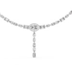 Heirloom Elegance Multi-Shape Diamond Statement Necklace - Image 2