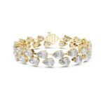 Pear Symphony Diamond Bracelet