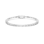 8″ Baguette Diamond Line Bracelet for Women - Image 2