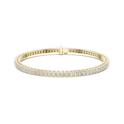 Minimal Luxe Diamond Tennis Bracelet