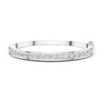 Luxury Channel-Set Diamond Line Bracelet - Image 2