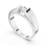 Men’s Channel Diamond Gold Ring – 0.85 Carat | IGI Certified - Image 3