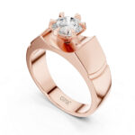 1.5 Carat Center Diamond Men’s Ring | IGI Certified | 14k/18k Gold - Image 2