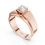 Certified 0.75 Ct Diamond Men’s Ring | 14K or 18K Gold - Image 2