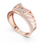 Heritage Cross-Flow Diamond Men’s Ring - Image 3