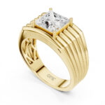 3 Carat Diamond Solitaire Men’s Ring in 14K / 18K Gold | IGI Certified